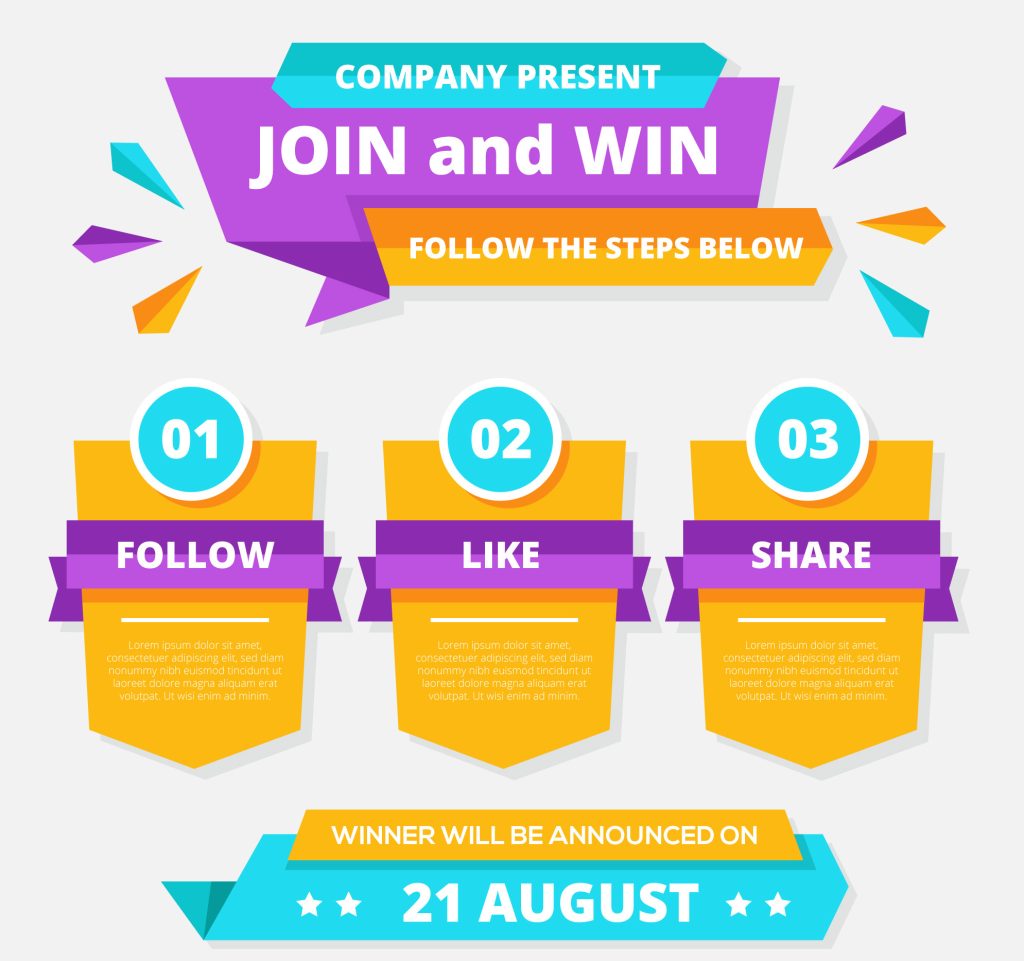 social media brand awareness giveaways