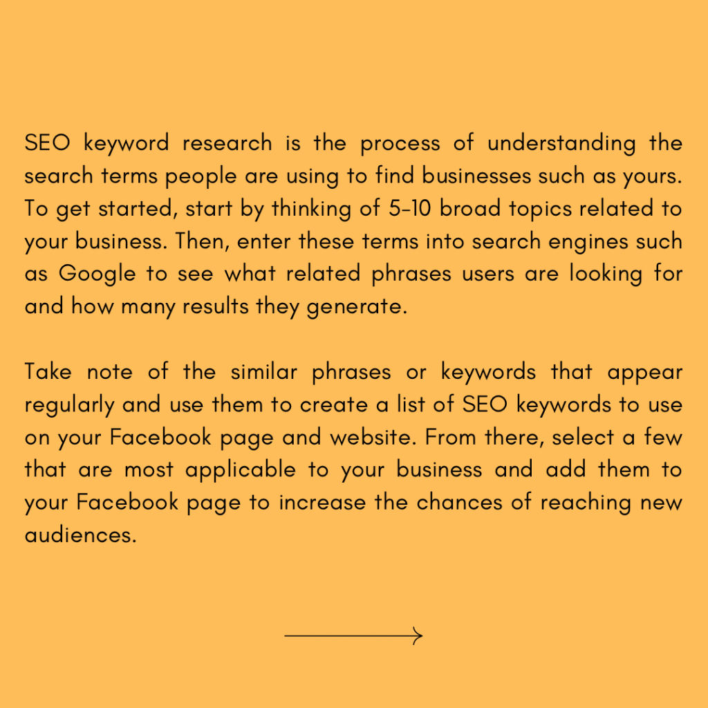 Incorporate relevant keywords into your posts.