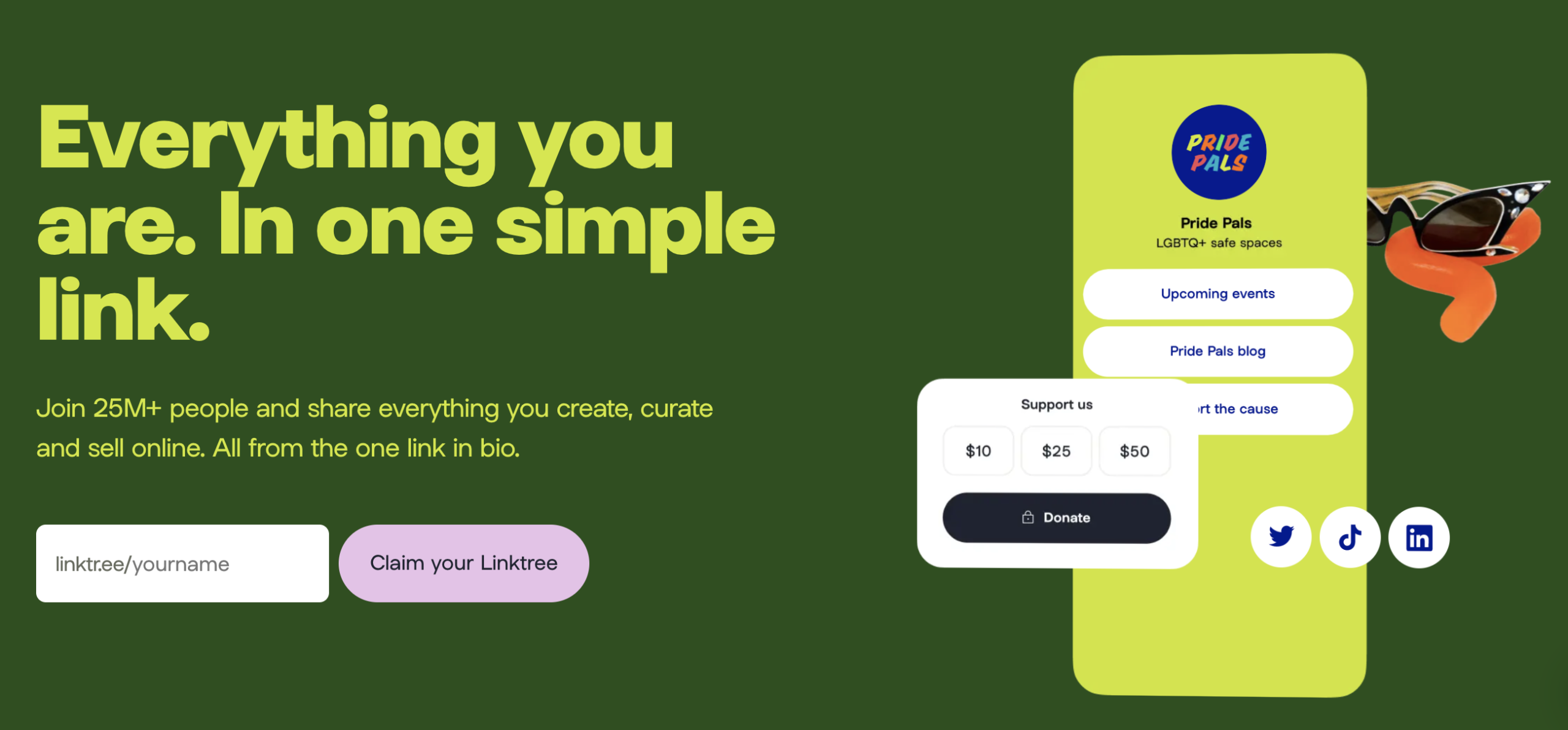 Linktree features - instagram tools
