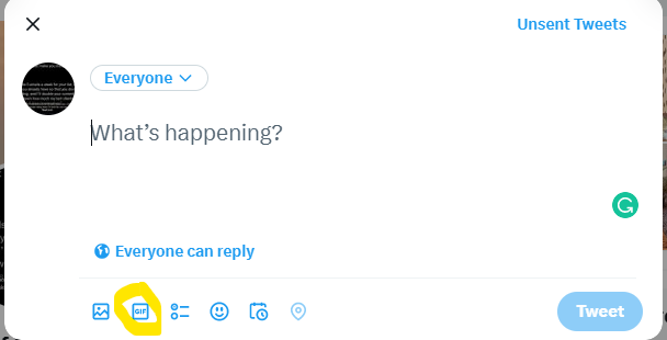 twitter animated profile pic