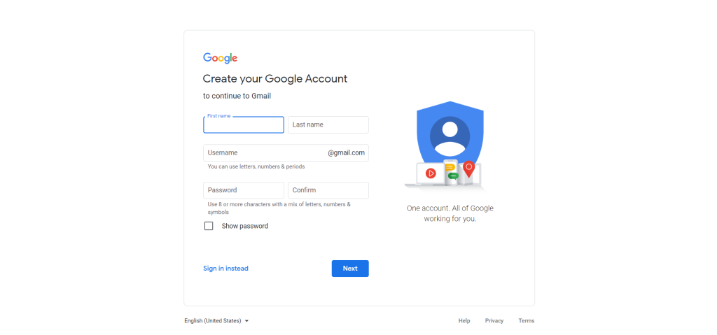 Optimise Google my business sign up