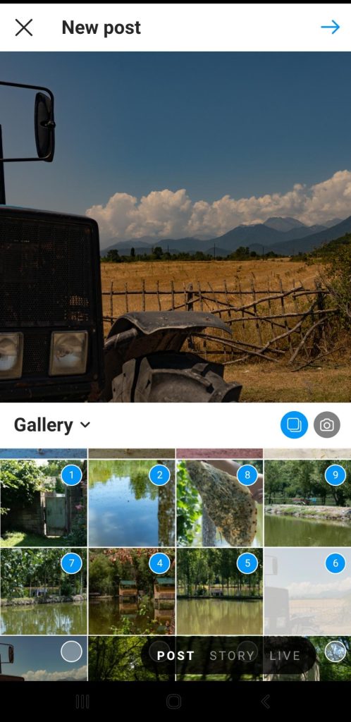 instagram carousels