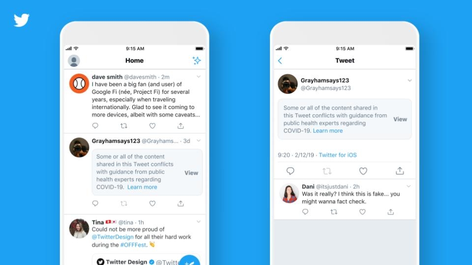 Twitter social media updates and news