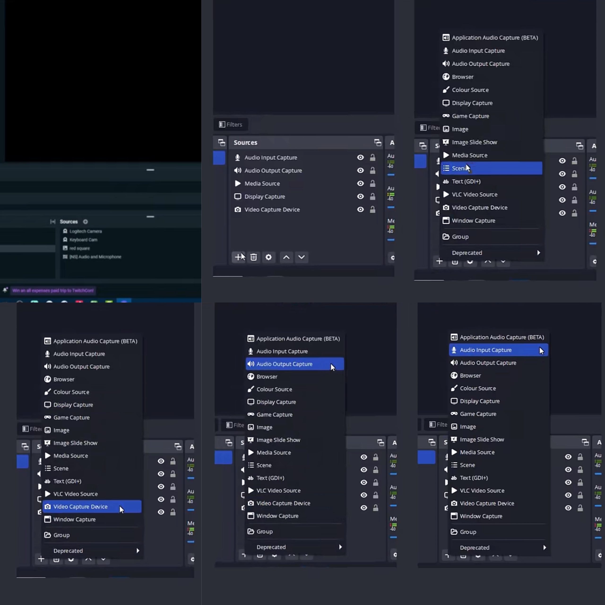 Add the game source in Streamlabs