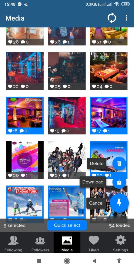 Cleaner for Instagram